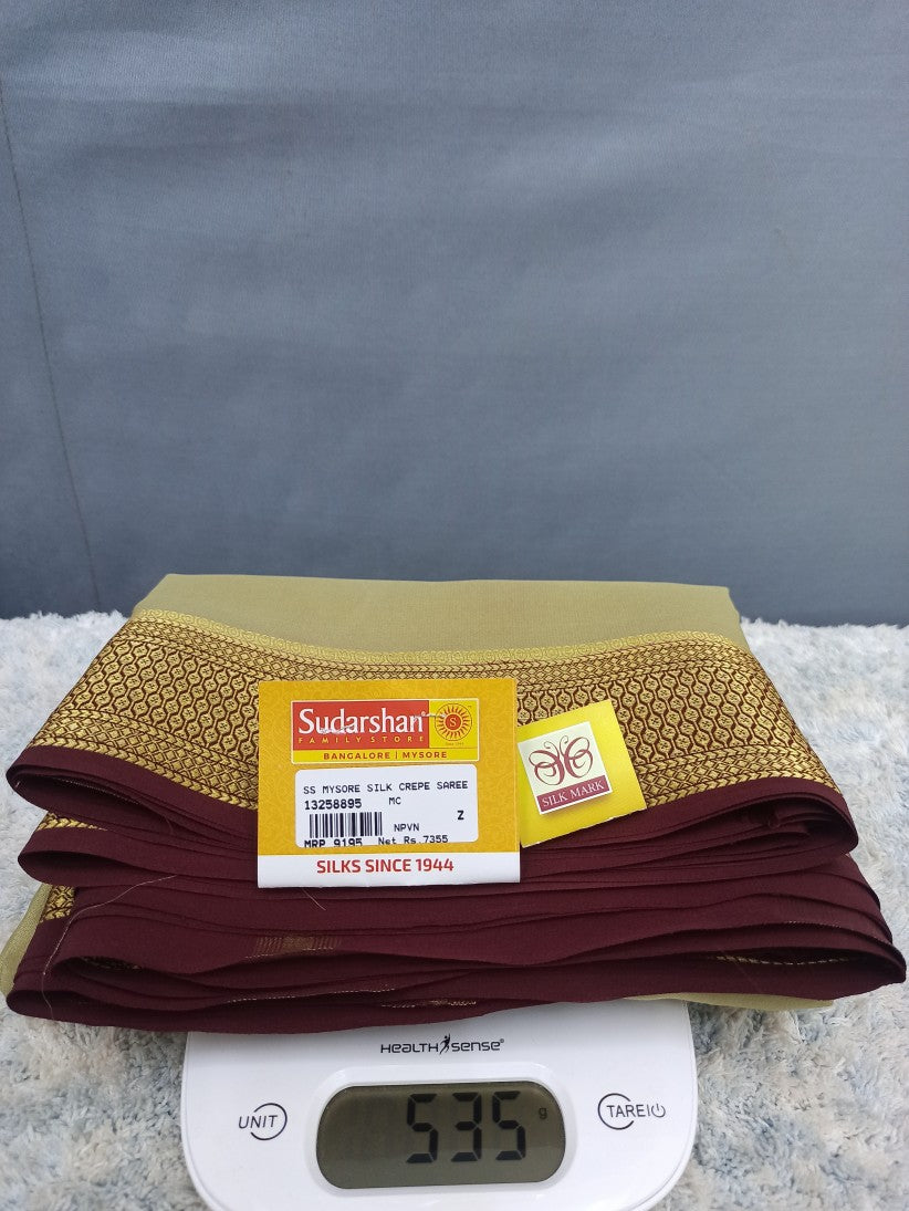 Pure Mysore Silk Saree