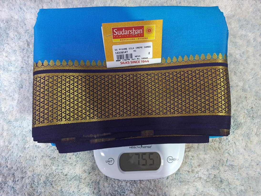 Pure Mysore Silk Saree