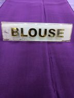 Pure Mysore Silk Saree