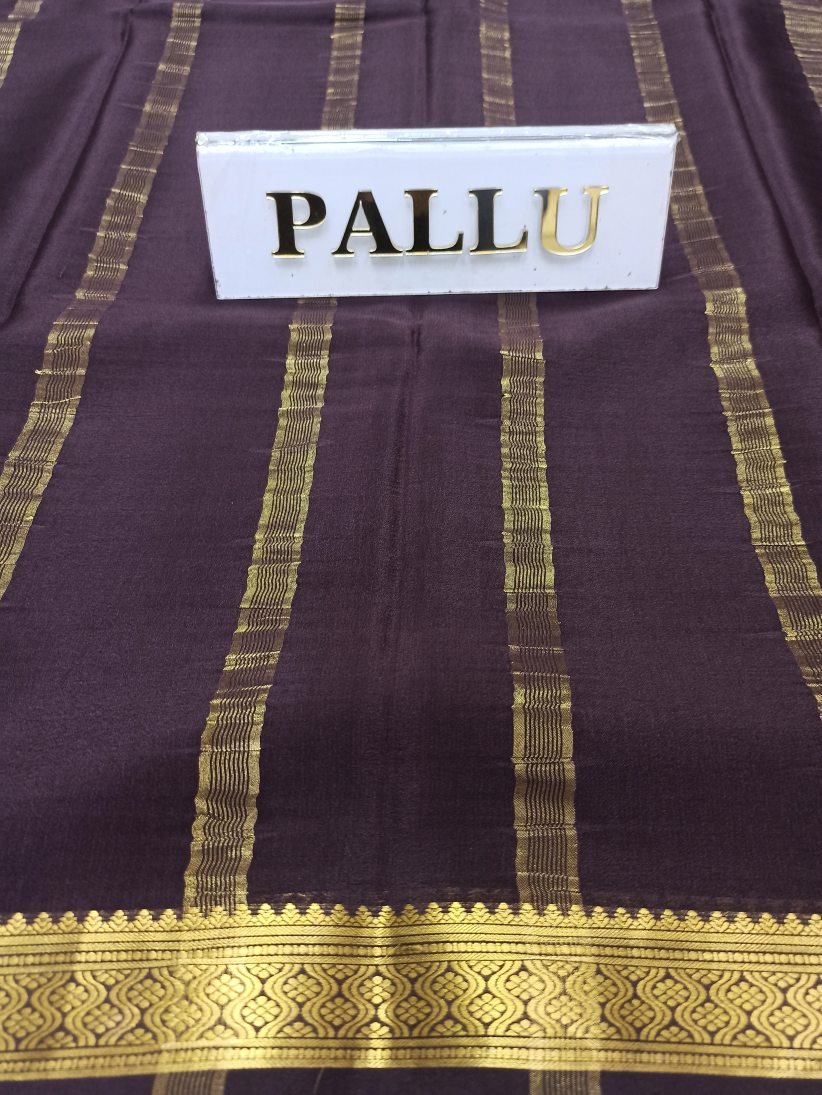Pure Mysore Silk Saree (60gms)