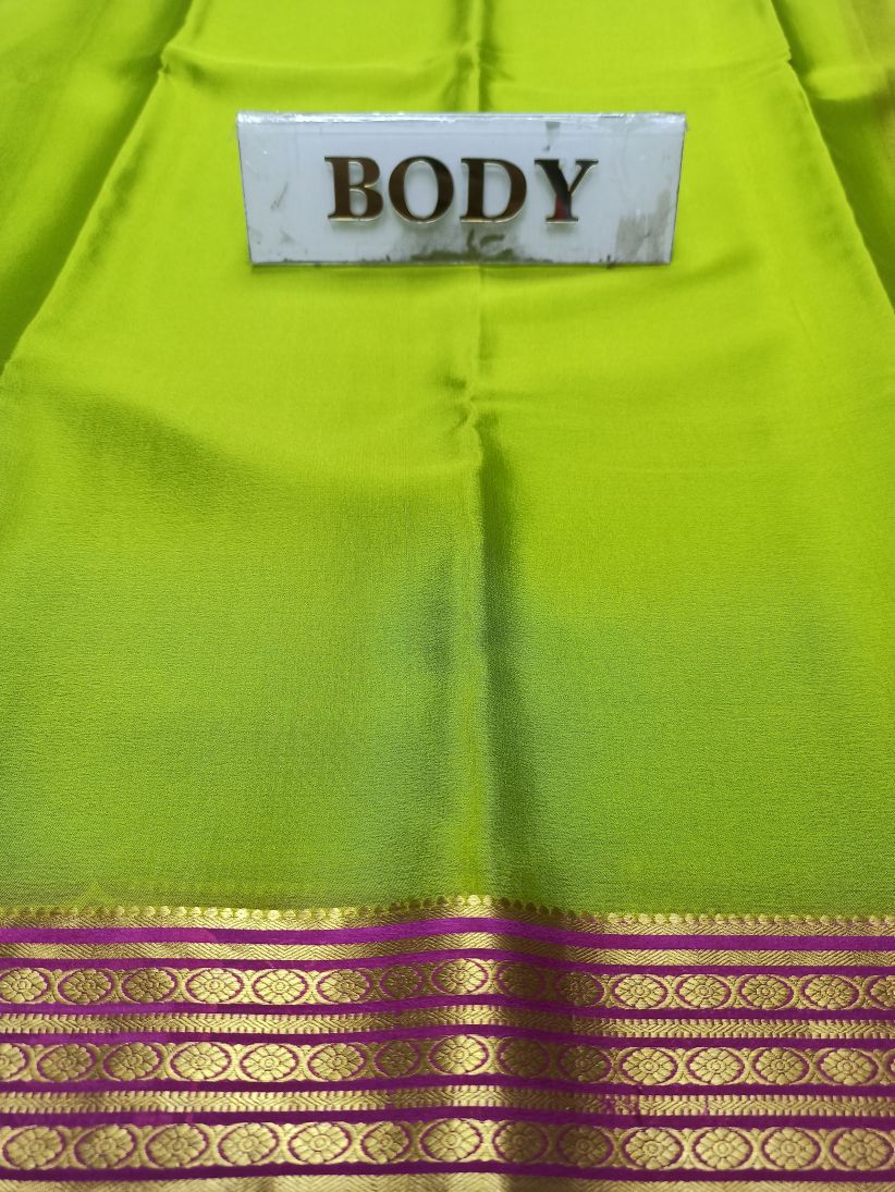 Pure Mysore Silk Saree (60gms)