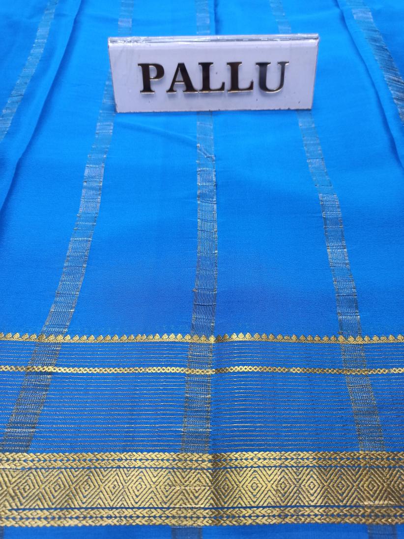 Pure Mysore Silk Saree