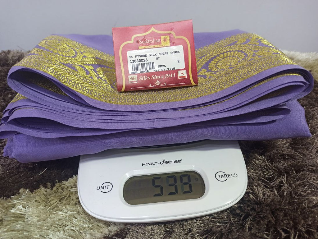 Pure Mysore Silk Saree
