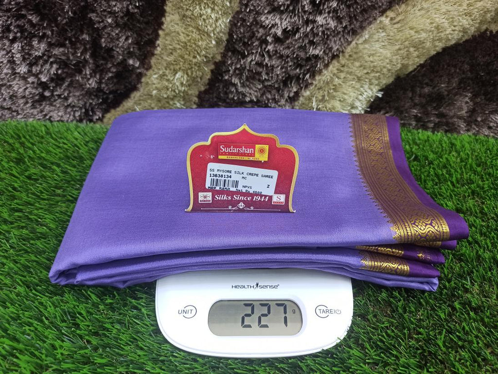 Pure Mysore Silk Saree (60gms)