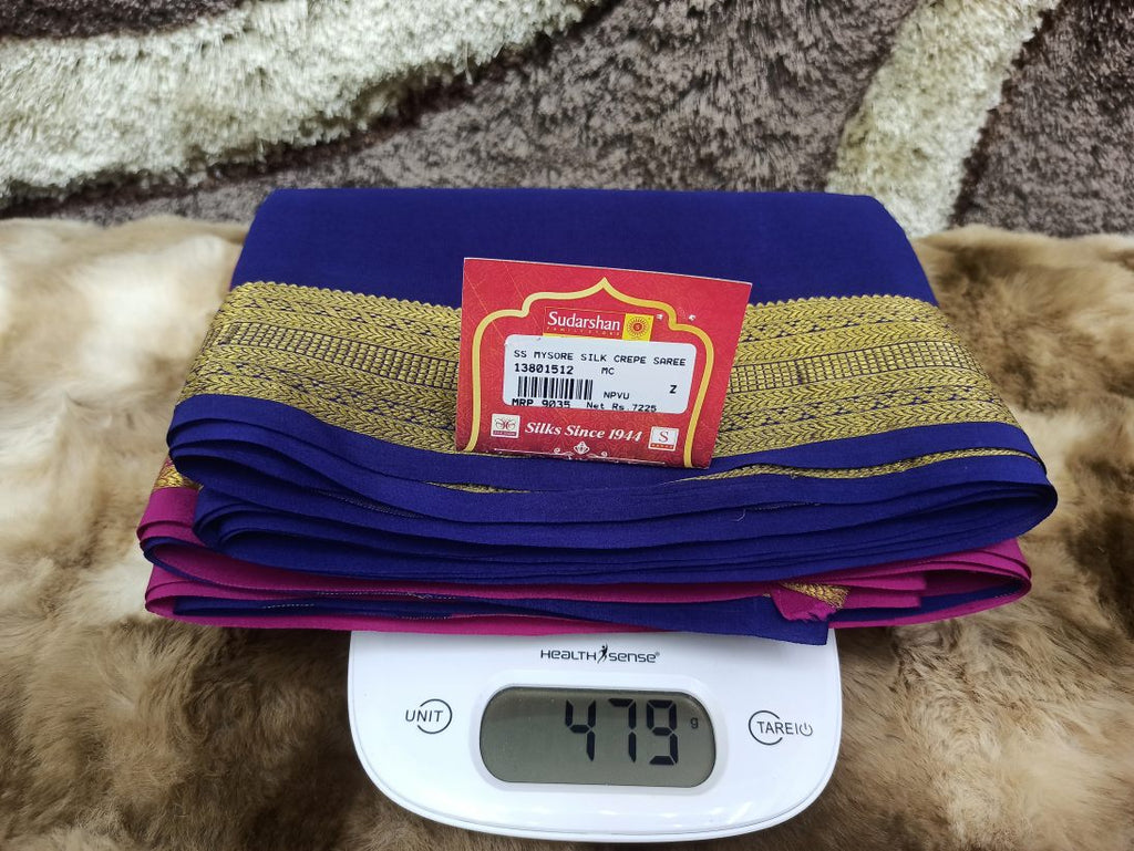 Pure Mysore Silk Saree