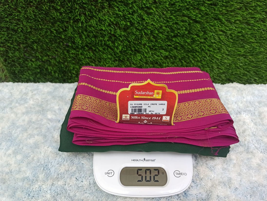 Pure Mysore Silk Saree