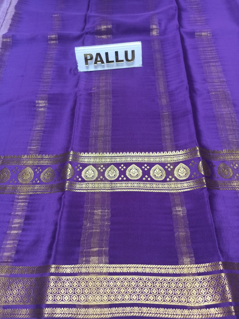 Pure Mysore Silk Saree