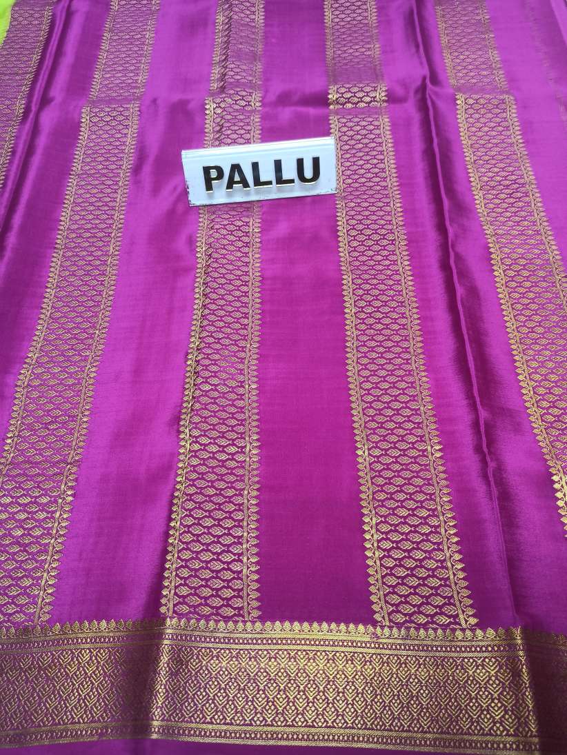 Pure Mysore Silk Saree