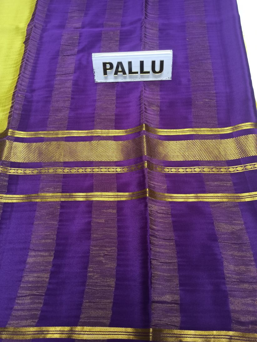 Pure Mysore Silk Saree