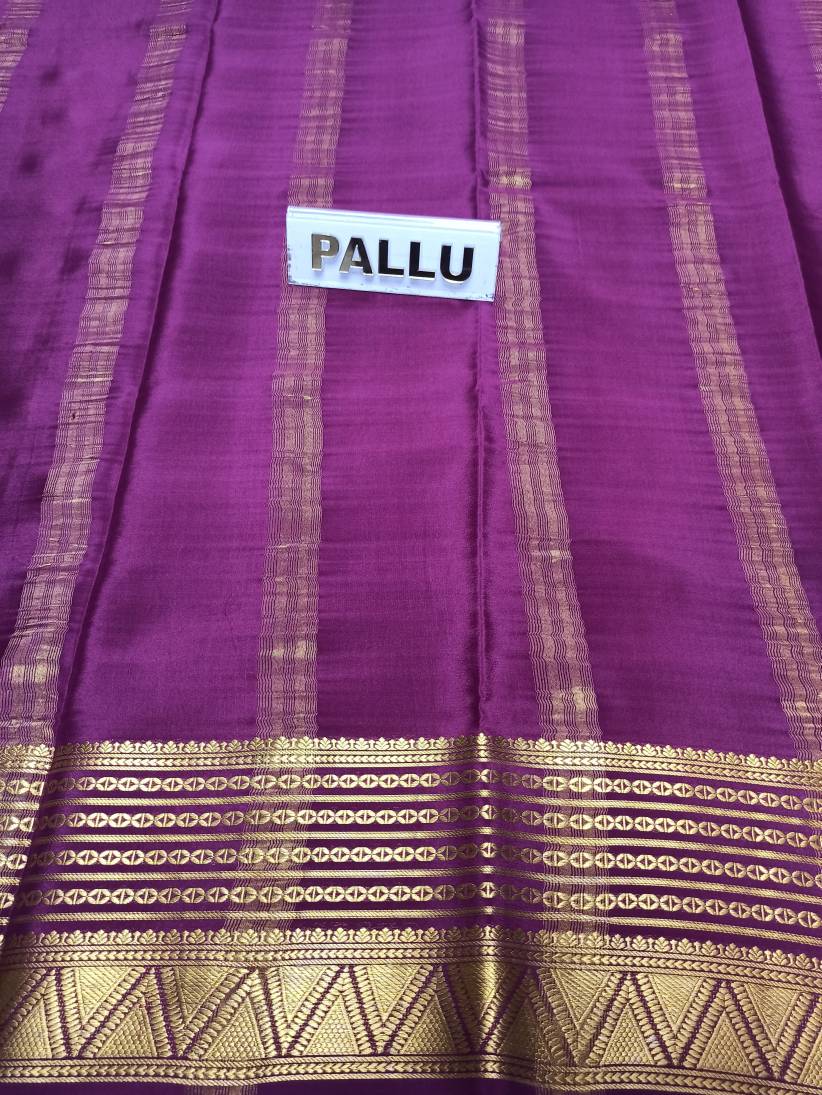 Pure Mysore Silk Saree