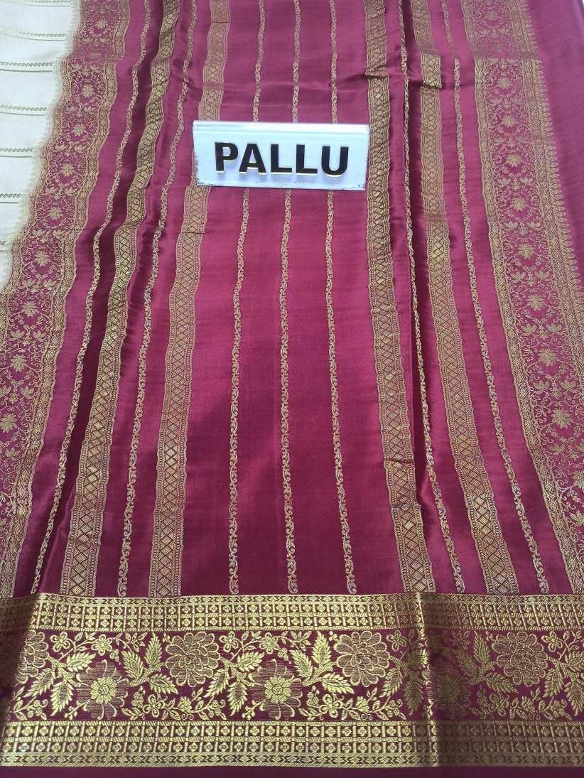 Pure Mysore Silk Saree