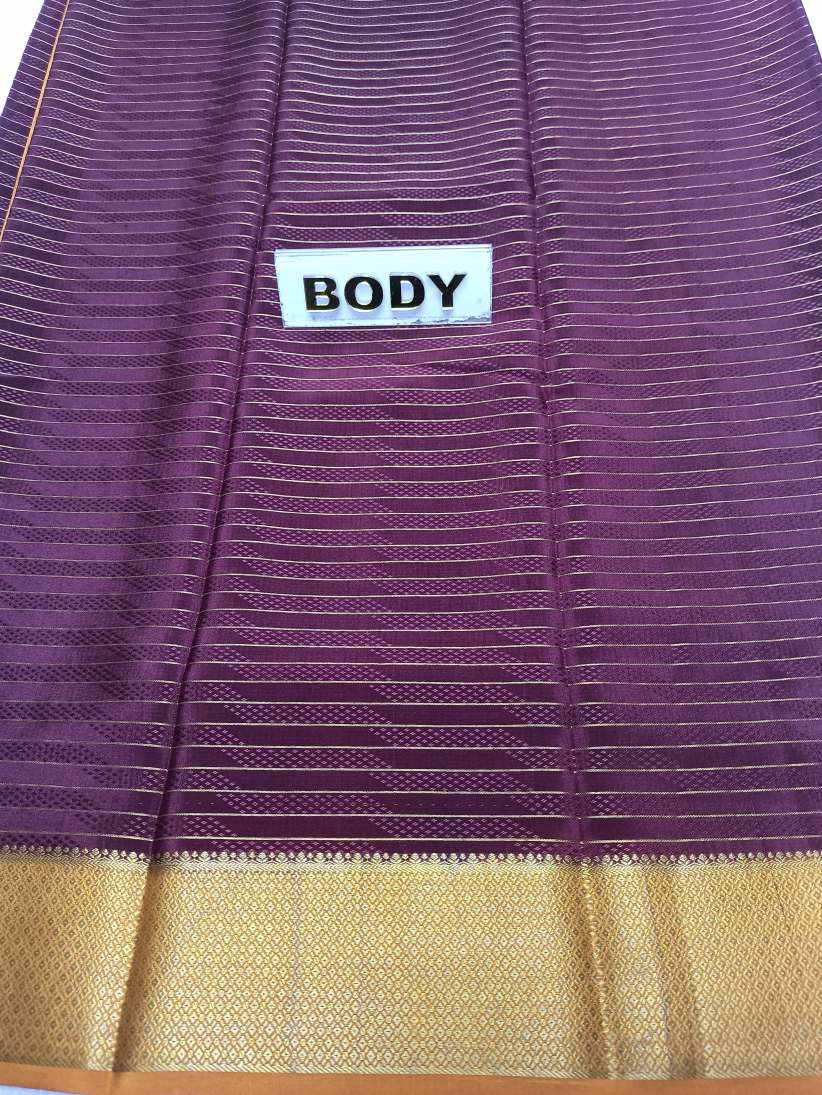Pure Mysore Silk Saree