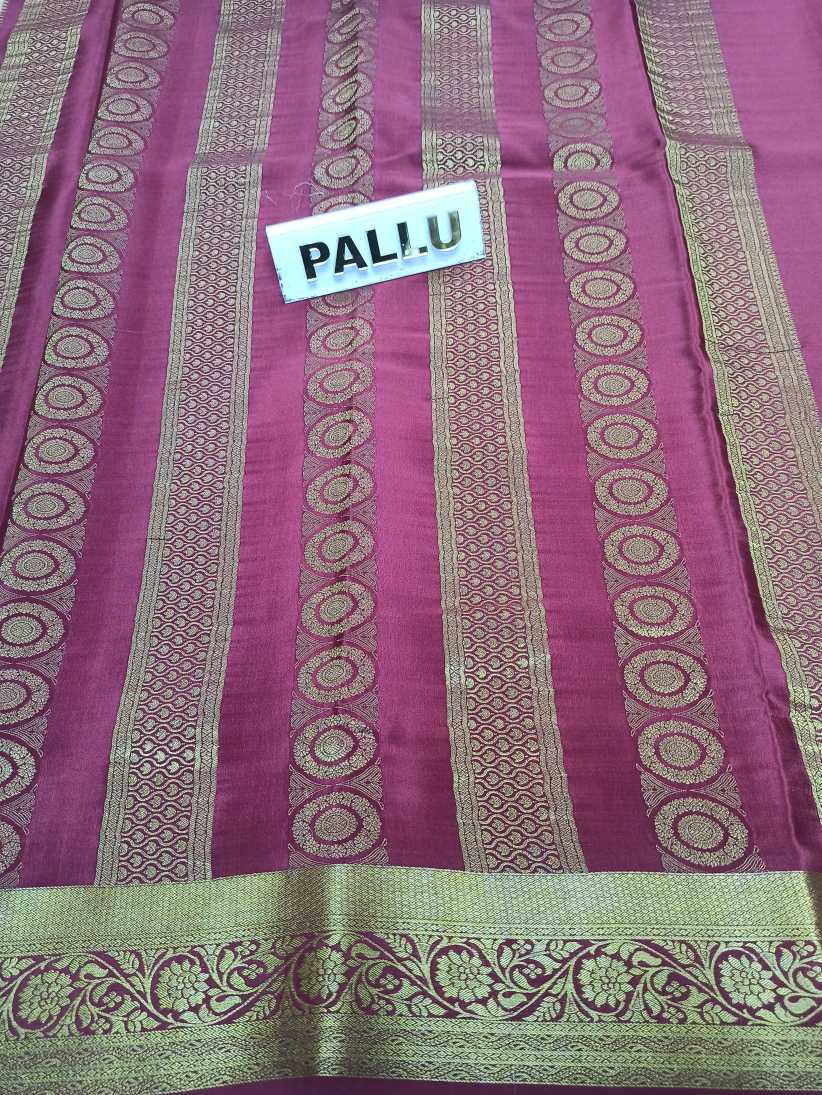 Pure Mysore Silk Saree