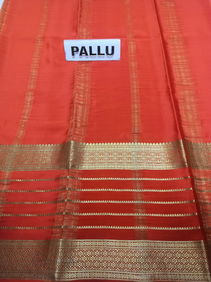 Pure Mysore Silk Saree