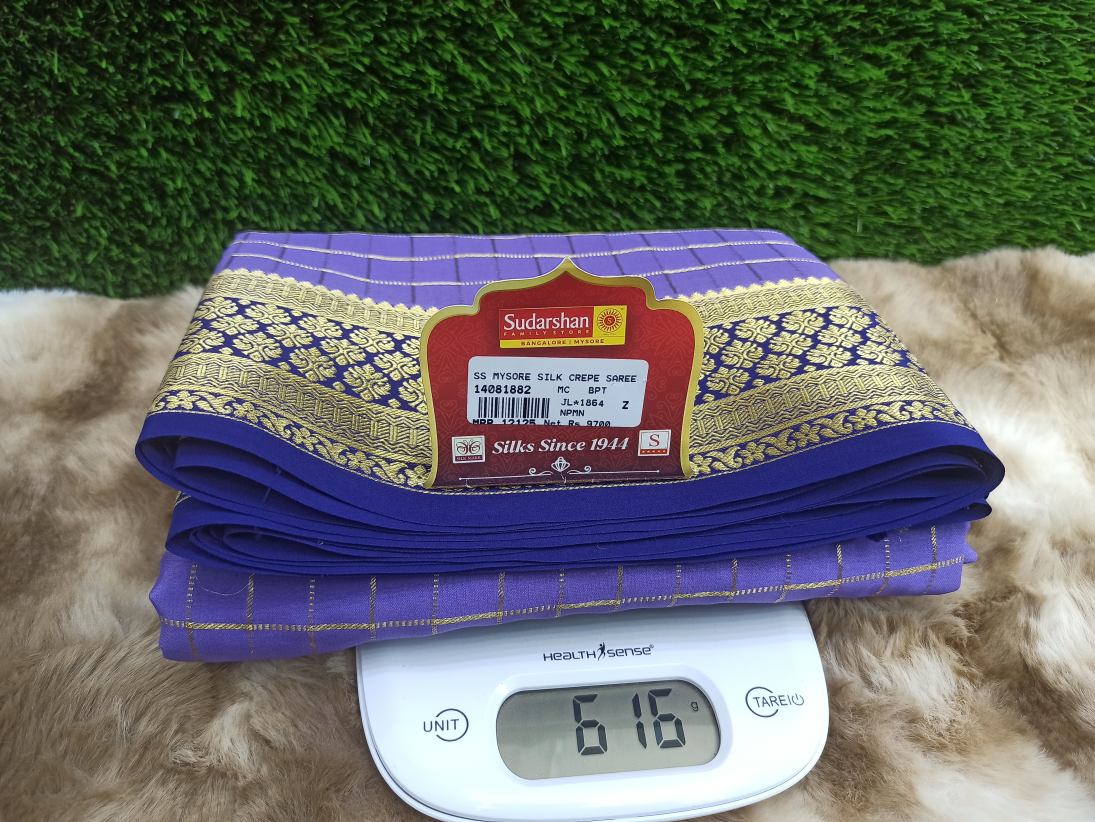 Pure Mysore Silk Saree