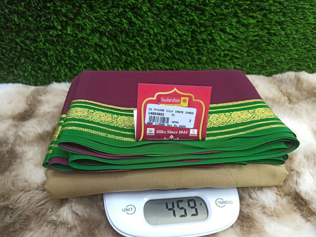 Pure Mysore Silk Saree