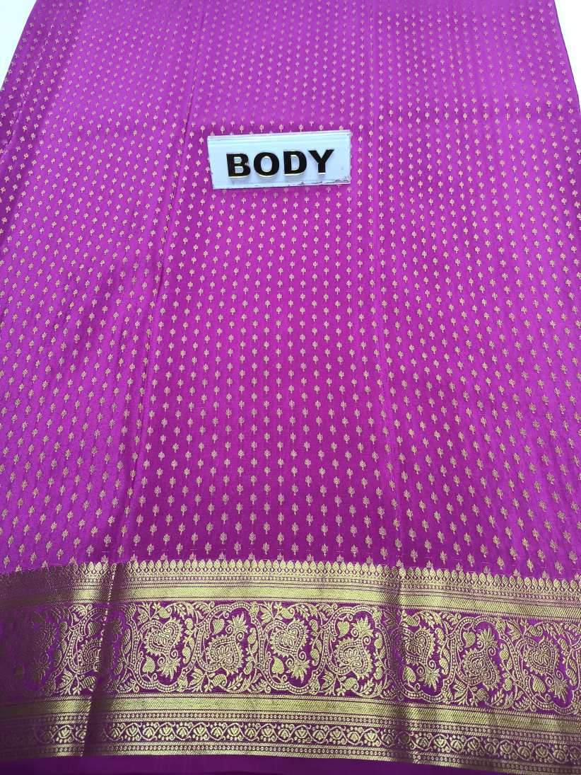 Pure Mysore Silk Saree