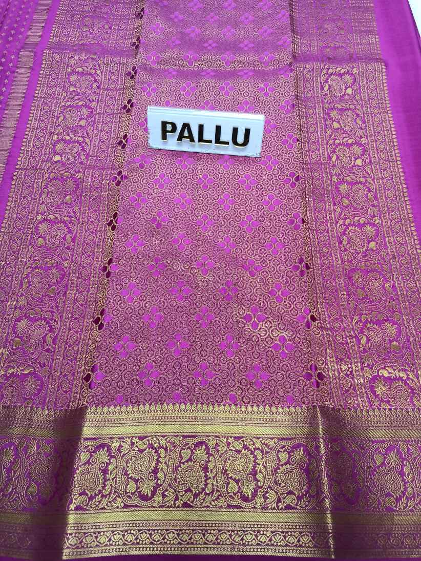 Pure Mysore Silk Saree