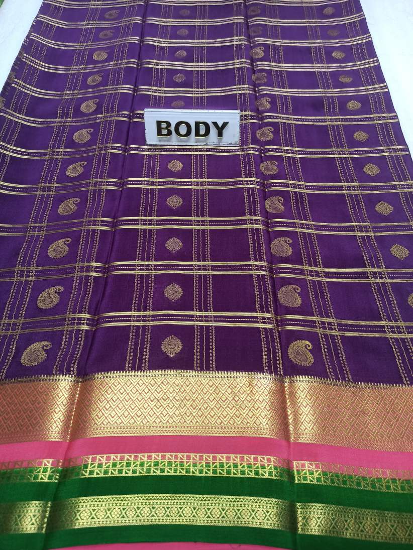 Pure Mysore Silk Saree