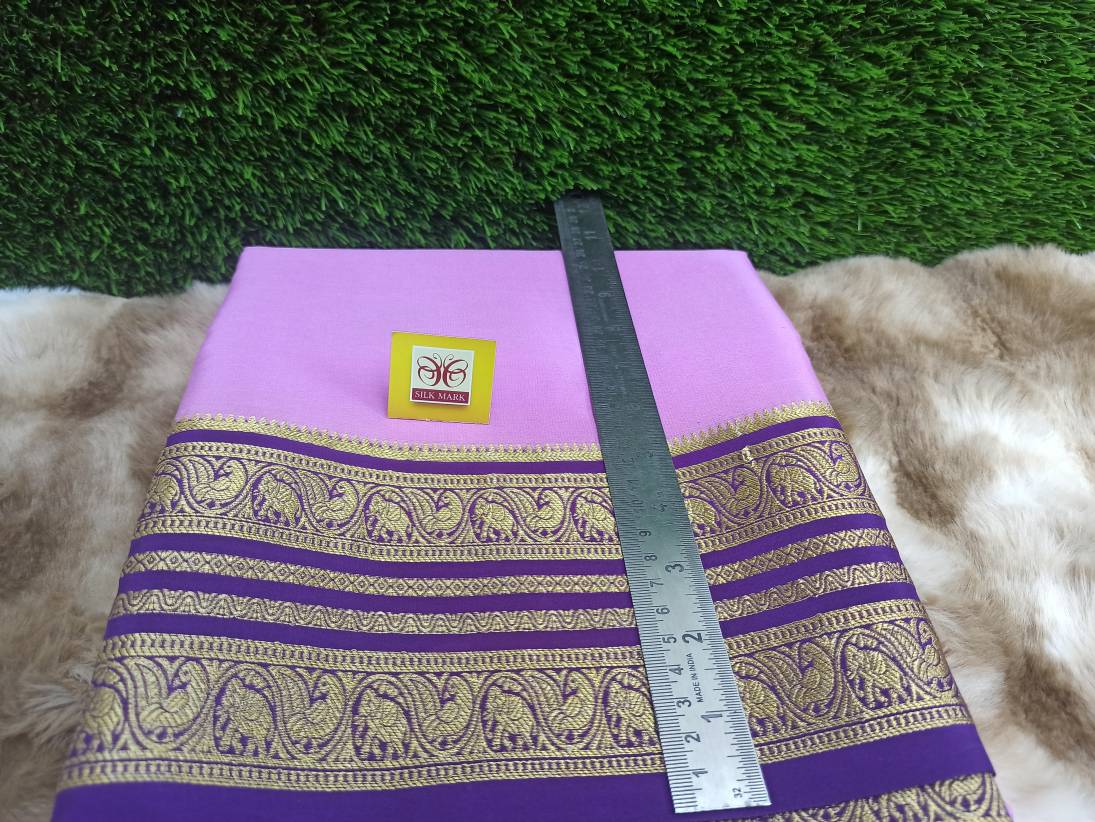 Pure Mysore Silk Saree