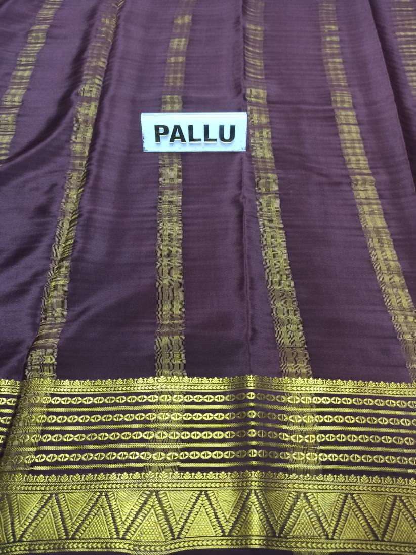 Pure Mysore Silk Saree