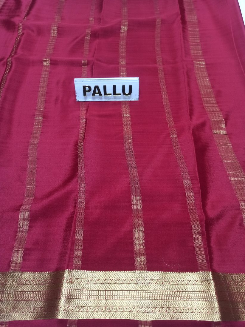 Pure Mysore Silk Saree
