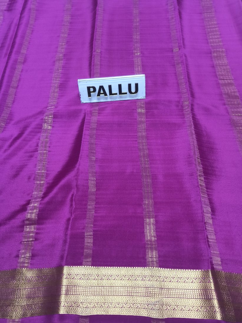 Pure Mysore Silk Saree