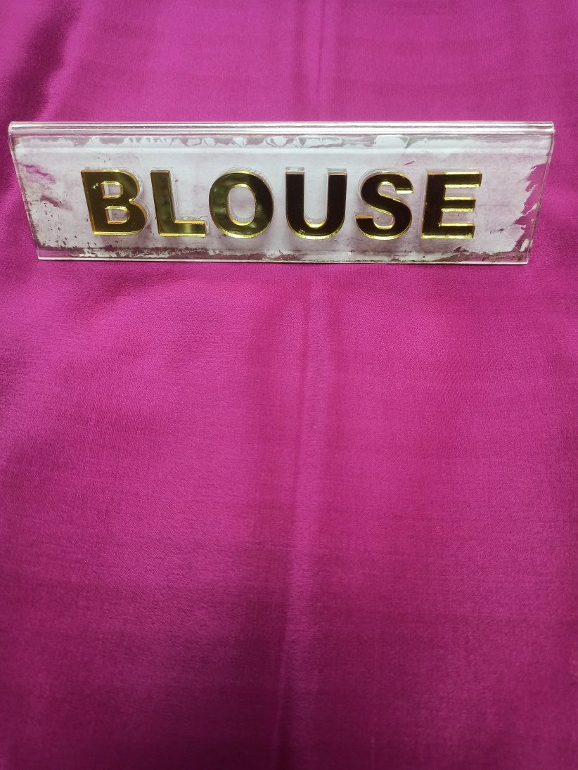 Pure Mysore Silk Saree