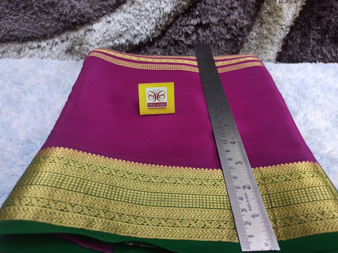 Pure Mysore Silk Saree