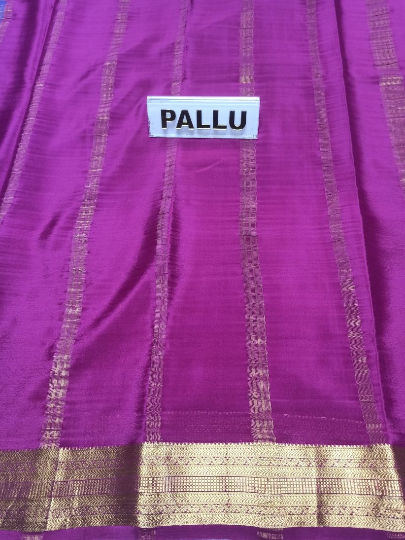 Pure Mysore Silk Saree