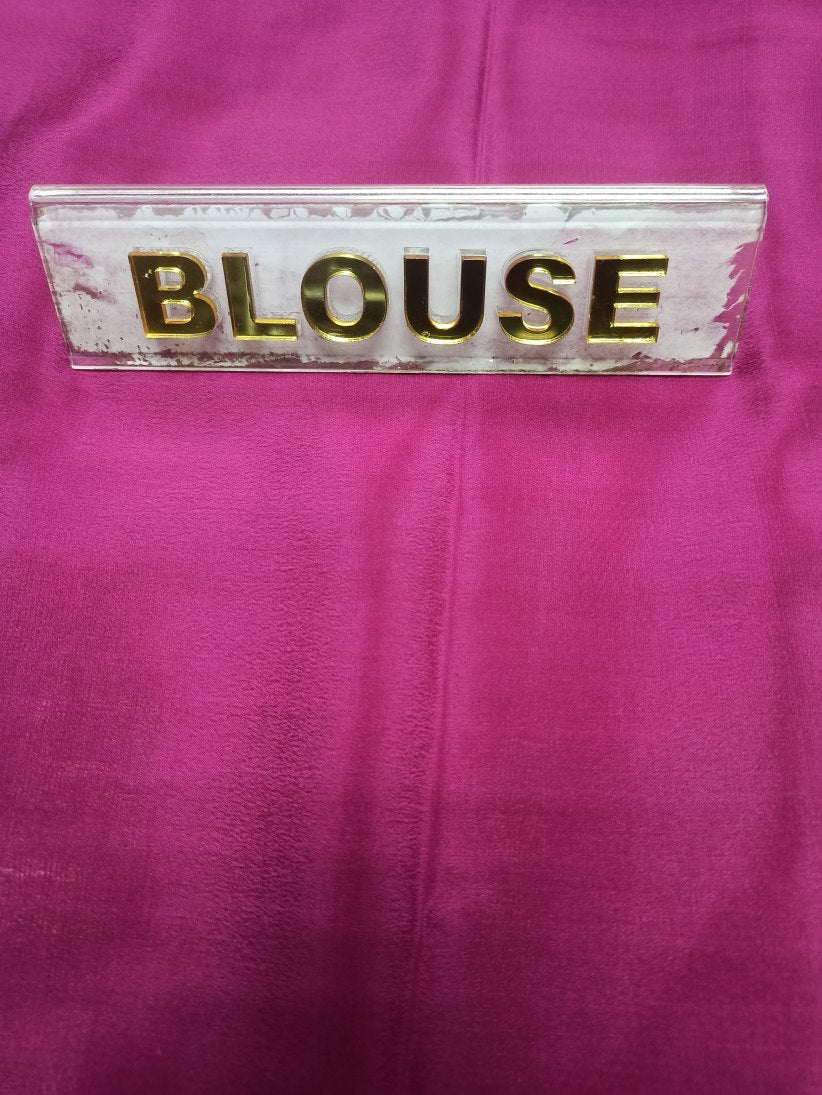 Pure Mysore Silk Saree