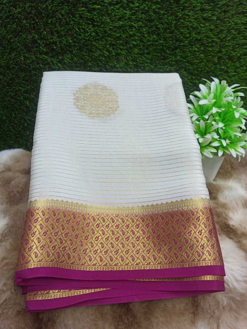 Pure Mysore Silk Saree