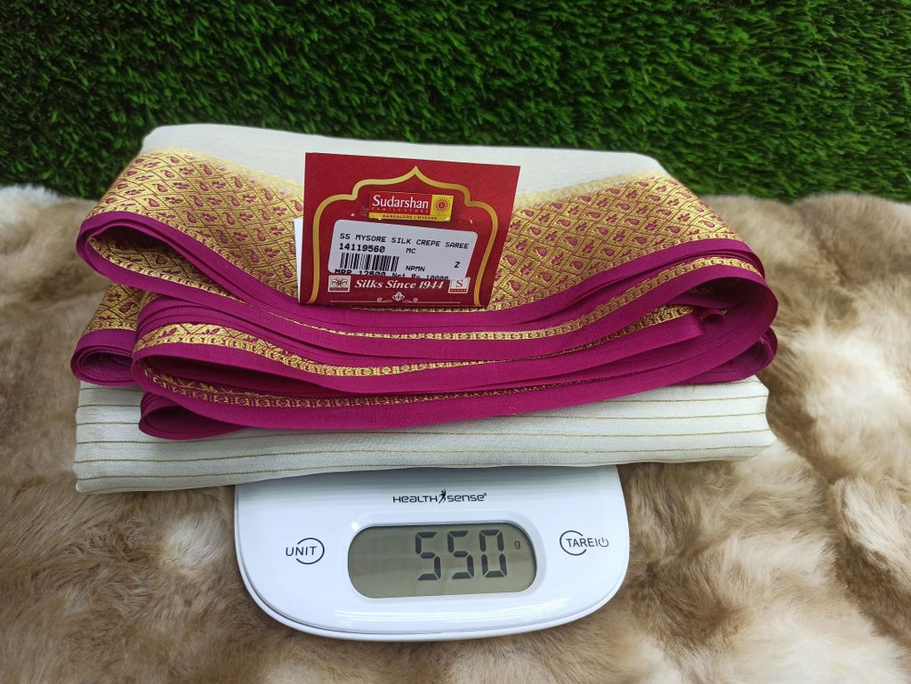 Pure Mysore Silk Saree