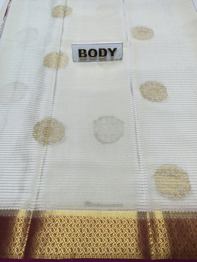 Pure Mysore Silk Saree