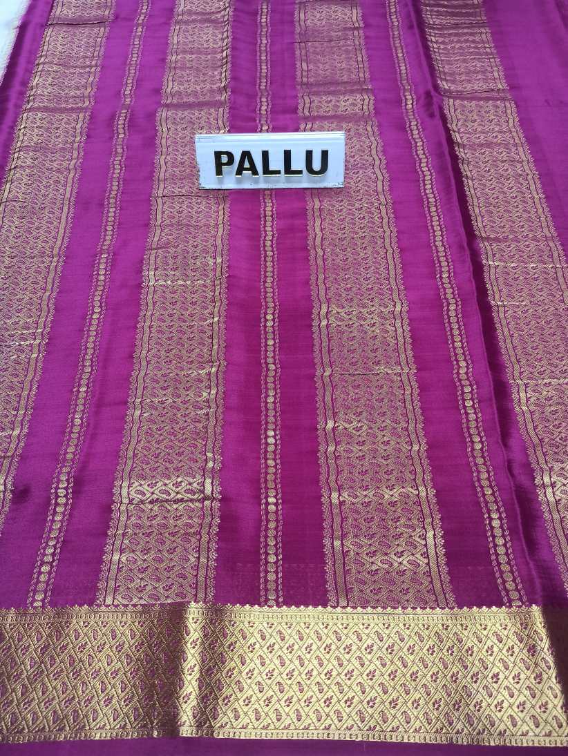 Pure Mysore Silk Saree