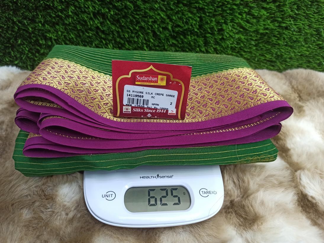 Pure Mysore Silk Saree