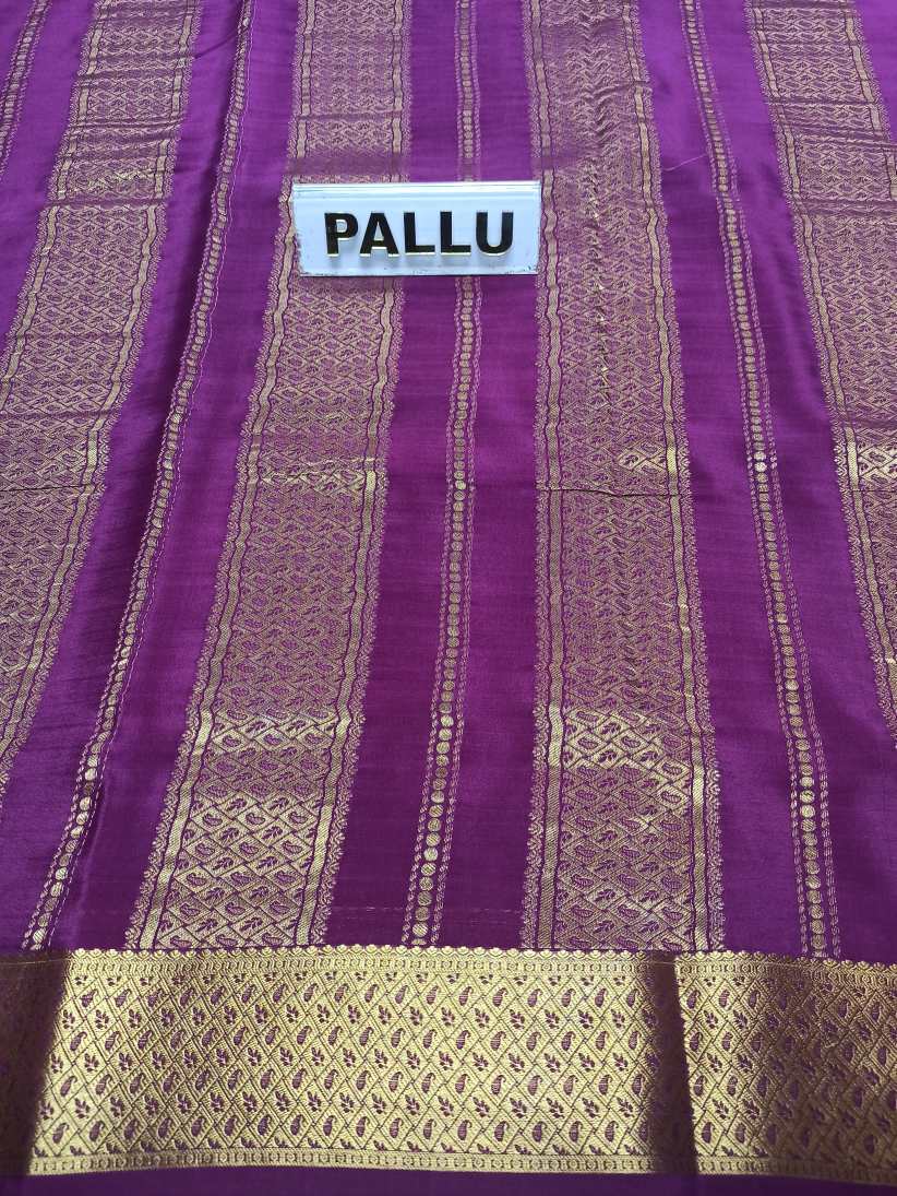 Pure Mysore Silk Saree