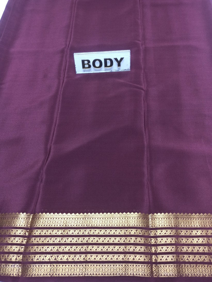 Pure Mysore Silk Saree