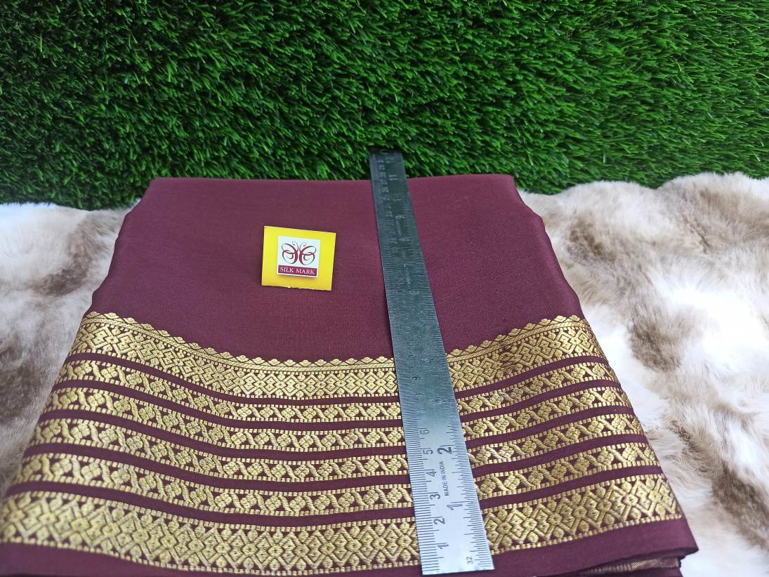 Pure Mysore Silk Saree