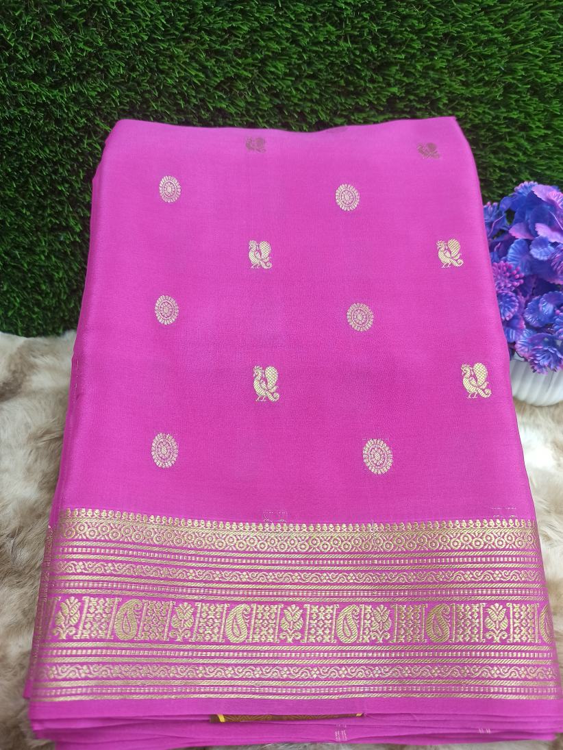 Pure Mysore Silk Saree