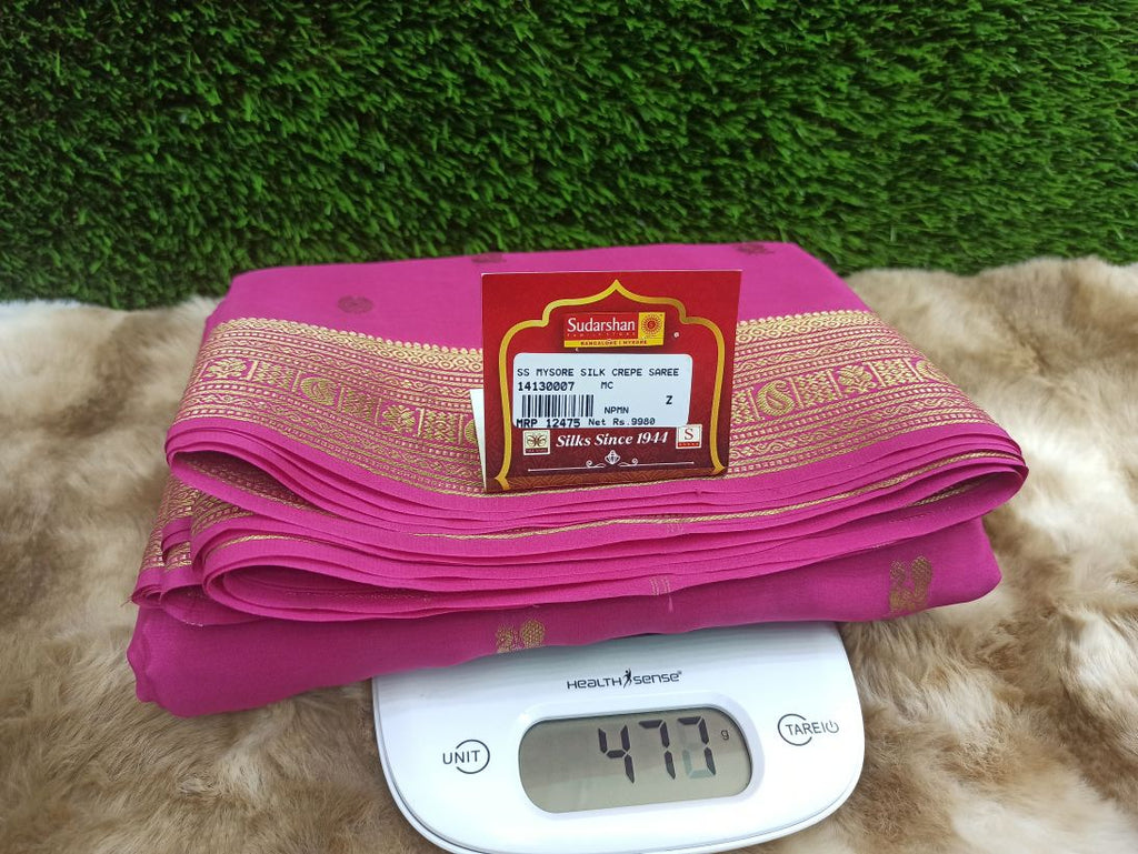 Pure Mysore Silk Saree