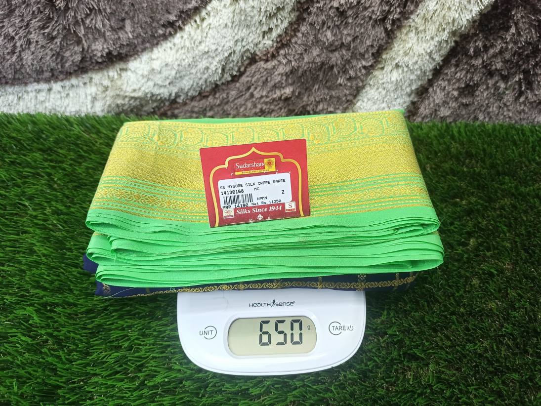 Pure Mysore Silk Saree