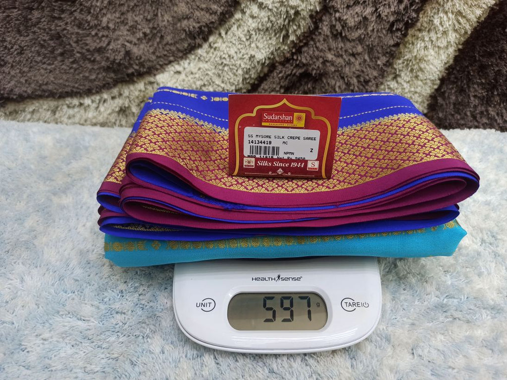 Pure Mysore Silk Saree
