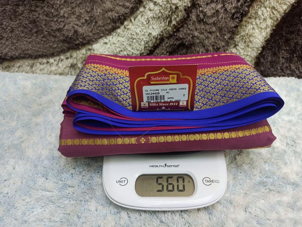 Pure Mysore Silk Saree