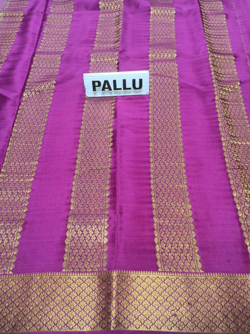 Pure Mysore Silk Saree
