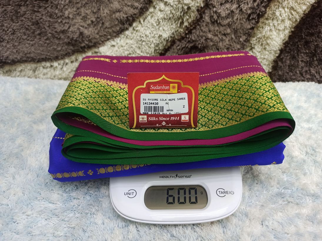 Pure Mysore Silk Saree