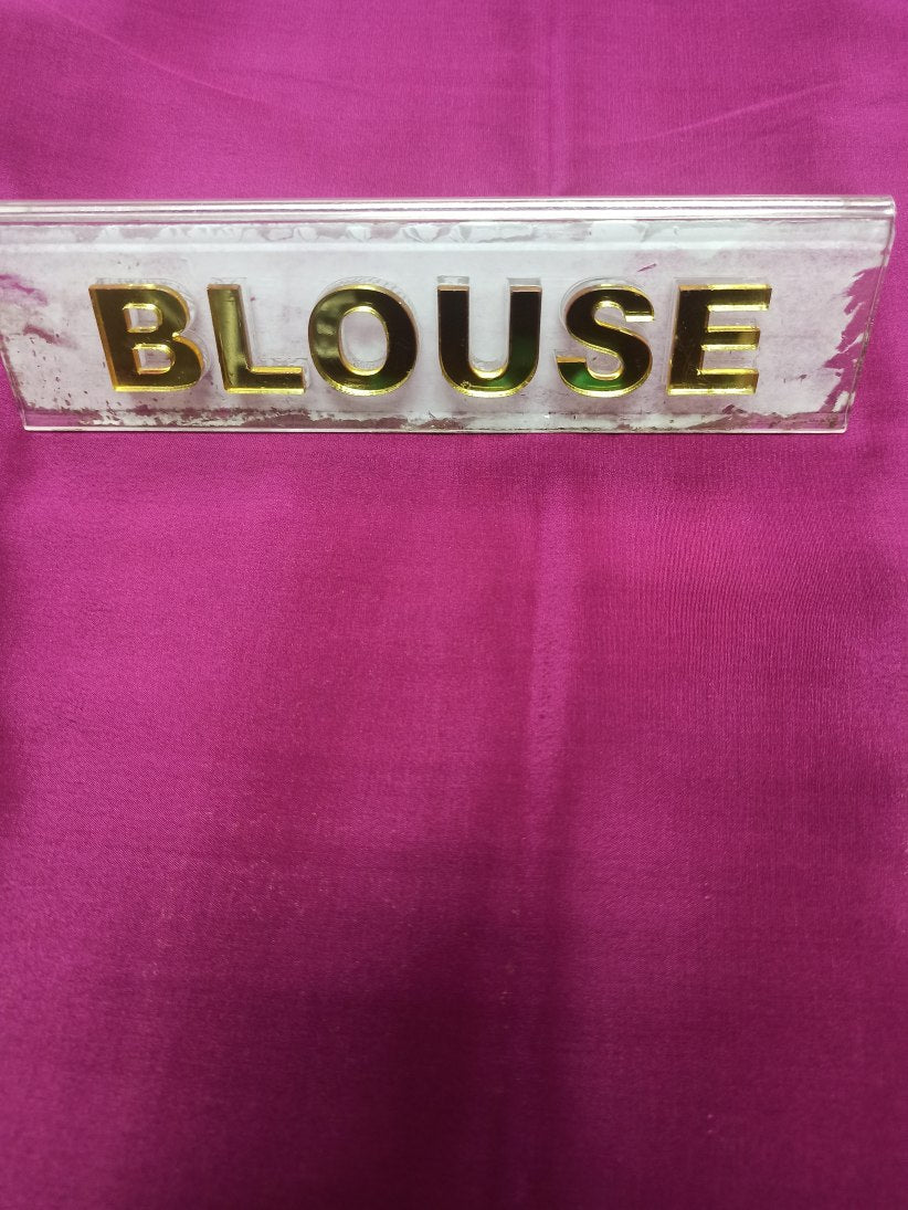 Pure Mysore Silk Saree