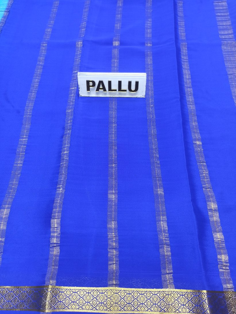 Pure Mysore Silk Saree
