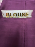 Pure Mysore Silk Saree.