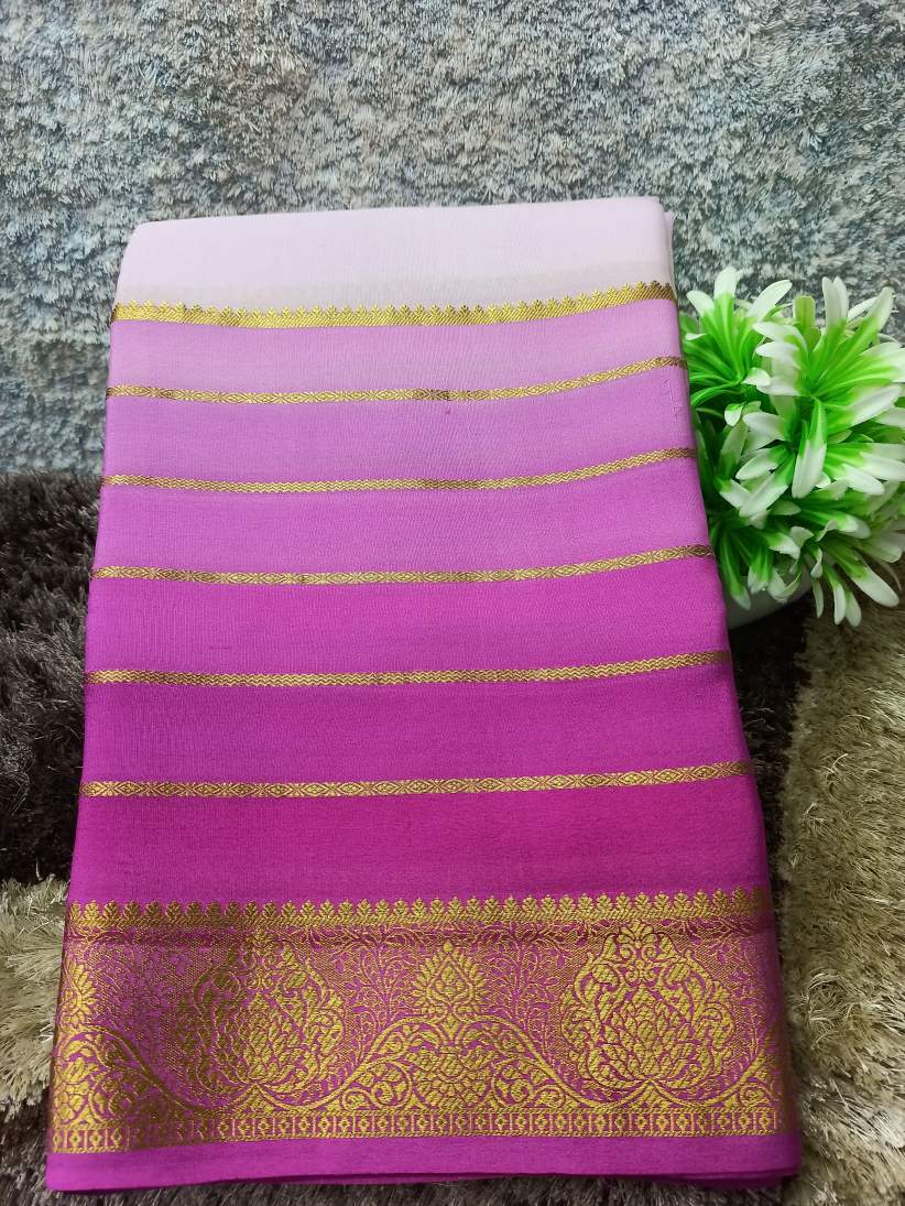 Pure Mysore Silk Saree.